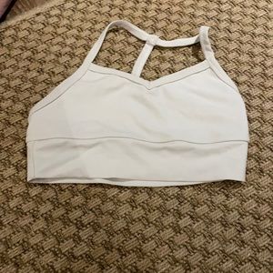 White five dancewear boss bra YXL